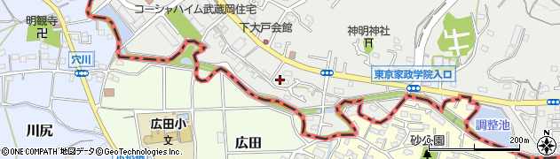 東京都町田市相原町3149-6周辺の地図