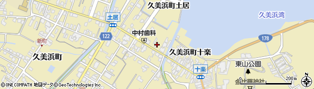 京都府京丹後市久美浜町3002周辺の地図