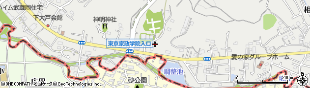 東京都町田市相原町3025周辺の地図
