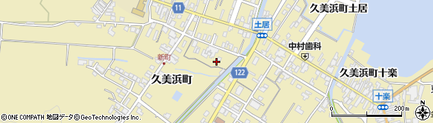 京都府京丹後市久美浜町1418周辺の地図