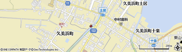 京都府京丹後市久美浜町1425周辺の地図