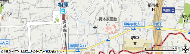 東京都町田市相原町804周辺の地図