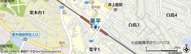 神奈川県川崎市麻生区周辺の地図