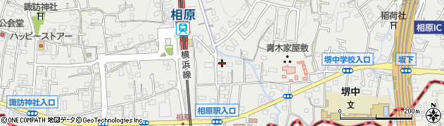 東京都町田市相原町800周辺の地図