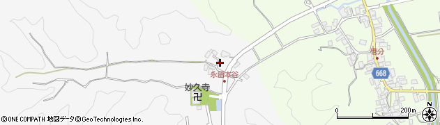 京都府京丹後市久美浜町永留1964周辺の地図