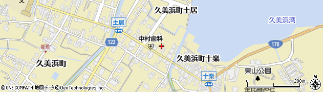 京都府京丹後市久美浜町3000周辺の地図