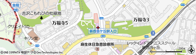 川崎市アートセンター　アルテリオ小劇場周辺の地図