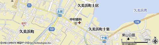 京都府京丹後市久美浜町2998周辺の地図