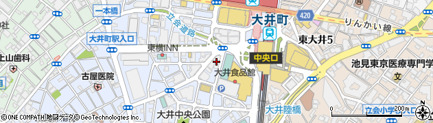 スラージュ 大井町(soulage)周辺の地図