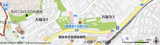 小田急商事株式会社　企画管理本部店舗企画・開発グループ周辺の地図