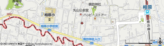 東京都町田市相原町1716-4周辺の地図