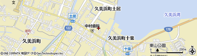 京都府京丹後市久美浜町2990周辺の地図