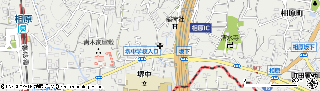 東京都町田市相原町655周辺の地図