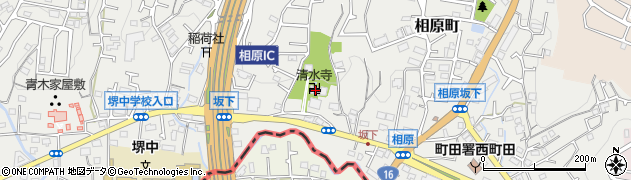 東京都町田市相原町701周辺の地図