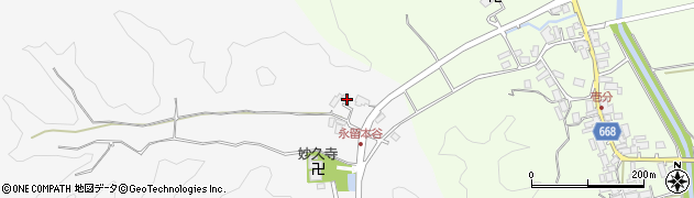 京都府京丹後市久美浜町永留1972周辺の地図