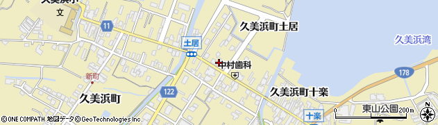 京都銀行久美浜支店周辺の地図