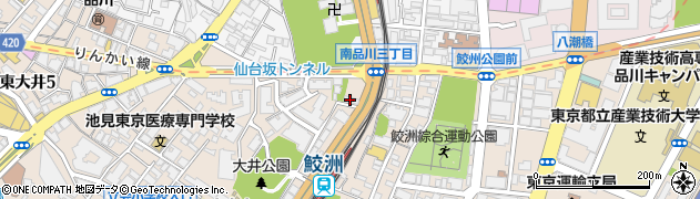 セオサイクル　鮫洲店周辺の地図