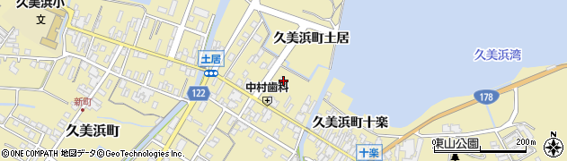 京都府京丹後市久美浜町2996周辺の地図