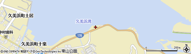 京都府京丹後市久美浜町2797周辺の地図