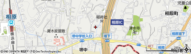 東京都町田市相原町551周辺の地図