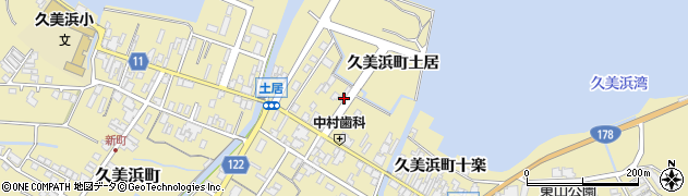 京都府京丹後市久美浜町3107周辺の地図