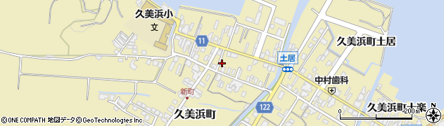 京都府京丹後市久美浜町3205周辺の地図