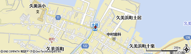 京都府京丹後市久美浜町3124周辺の地図