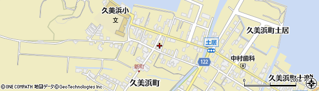 京都府京丹後市久美浜町3295周辺の地図
