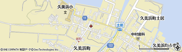 京都府京丹後市久美浜町3296周辺の地図