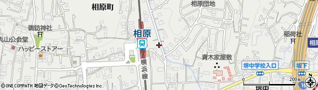 東京都町田市相原町1153周辺の地図