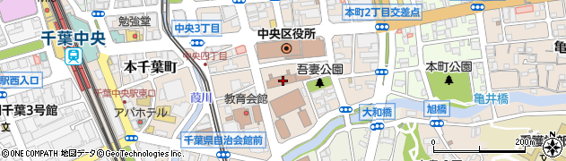 千葉労働局　労働基準部健康安全課周辺の地図