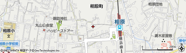 東京都町田市相原町1186-3周辺の地図