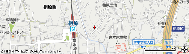 東京都町田市相原町1130-2周辺の地図