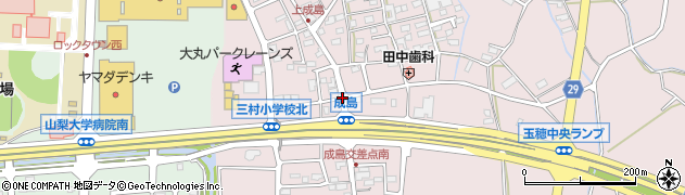 成島周辺の地図