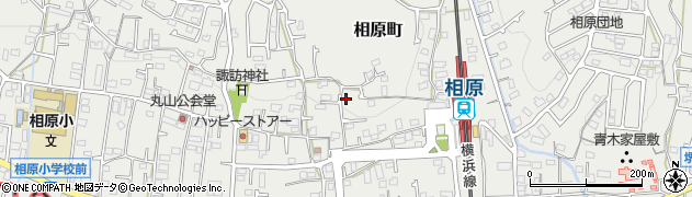 東京都町田市相原町1187-16周辺の地図
