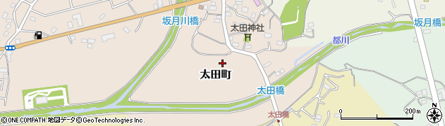 千葉県千葉市若葉区太田町周辺の地図