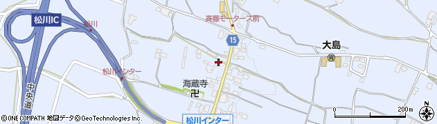 芳香園周辺の地図