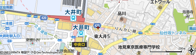 ジュエリー　井門大井店周辺の地図
