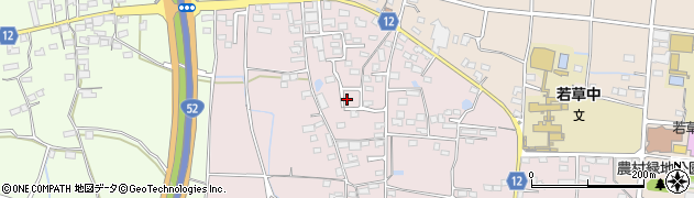 山梨県南アルプス市加賀美2544周辺の地図