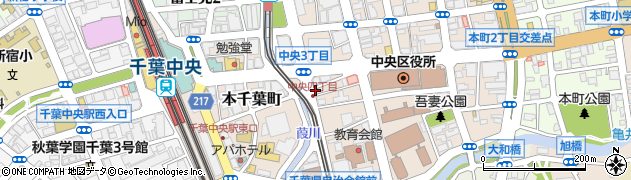 CHIHIIRO SPICE CAFE周辺の地図