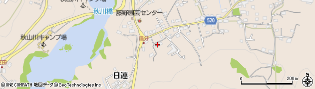 神奈川県相模原市緑区日連1067-2周辺の地図