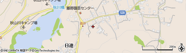 神奈川県相模原市緑区日連1067-1周辺の地図