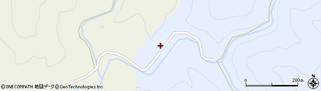 兵庫県美方郡新温泉町久斗山1970周辺の地図