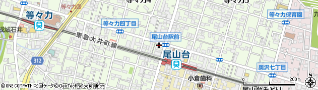 株式会社スワンクリナー　尾山台店周辺の地図
