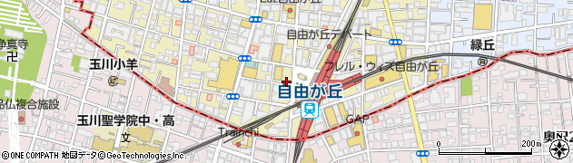 株式会社三井住友銀行　自由が丘ローンプラザ周辺の地図