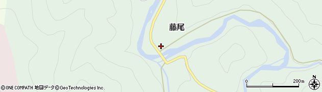 兵庫県美方郡新温泉町藤尾153周辺の地図