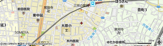 東日本銀行戸越支店周辺の地図