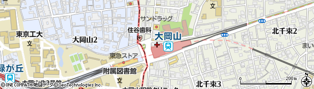 東京都大田区北千束1丁目46周辺の地図