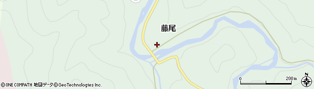 兵庫県美方郡新温泉町藤尾167周辺の地図