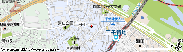 鈴川電設周辺の地図